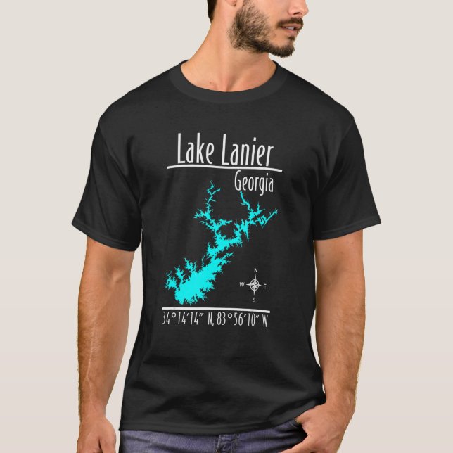 lake Lanier Georgia T-Shirt (Front)