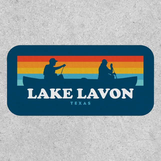 Lake Lavon Texas Canoe Patch (Front)