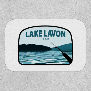 Lake Lavon Texas Fishing Rod Patch