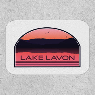 Lake Lavon Texas Red Sunrise Patch