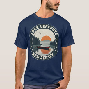 Lake Lefferts New Jersey Sunset T-Shirt