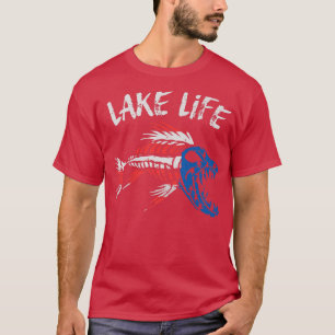 Lake Life 4th of July Patriotic Premium T-Shirt