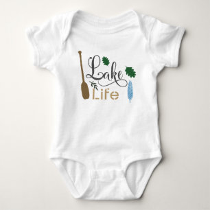 Lake Life Baby Bodysuit