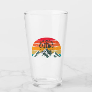 Lake Life Drinkware for Anglers   Fisherman Gift Glass