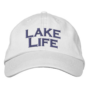 Lake Life Embroidered Baseball Cap