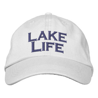 Lake Life Embroidered Baseball Cap