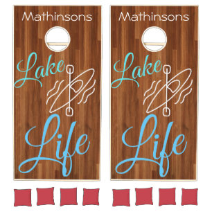 Lake  Life kayak Cornhole Set