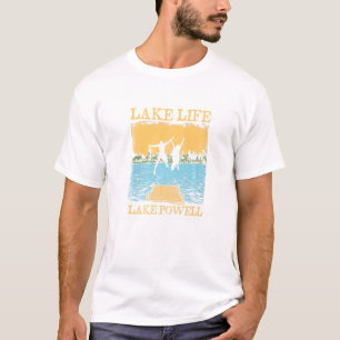 Lake Life Lake Powell Swimming Arizona Swimmer Cam T-Shirt