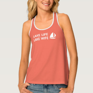 LAKE LIFE, LAKE WIFE TANK TOP