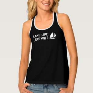 LAKE LIFE, LAKE WIFE TANK TOP