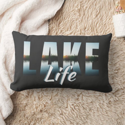 Lake Life Lumbar Pillow