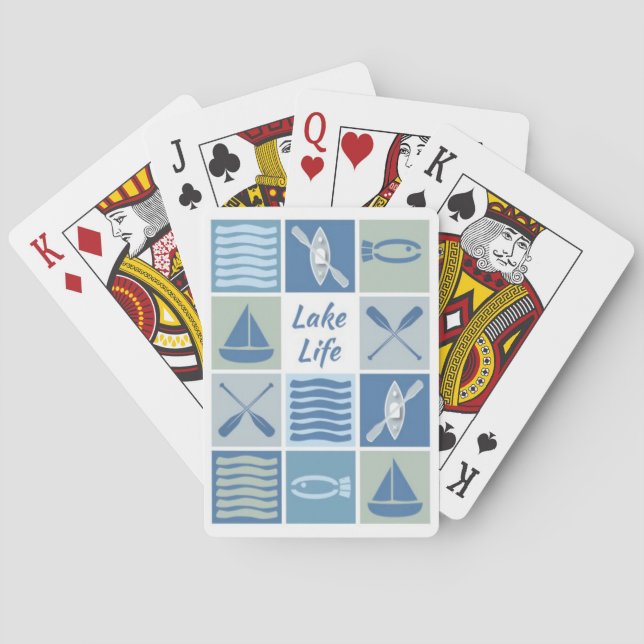 Lake Life Poker Cards (Back)