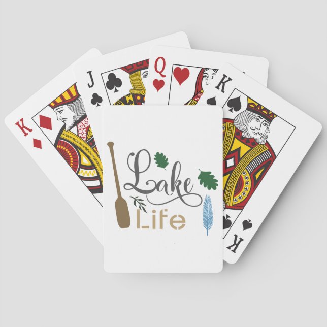 Lake Life Poker Cards (Back)