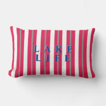 Lake Life Red White Striped