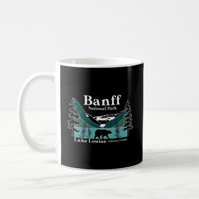 Lake Louise Alberta Banff National Parks Canada Be Coffee Mug (Left)