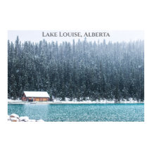 Lake Louise Alberta Canada Photograph in Winter
