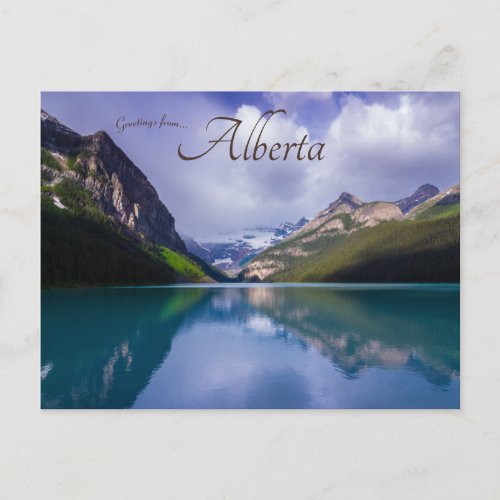 Lake Louise Alberta Canada Postcard