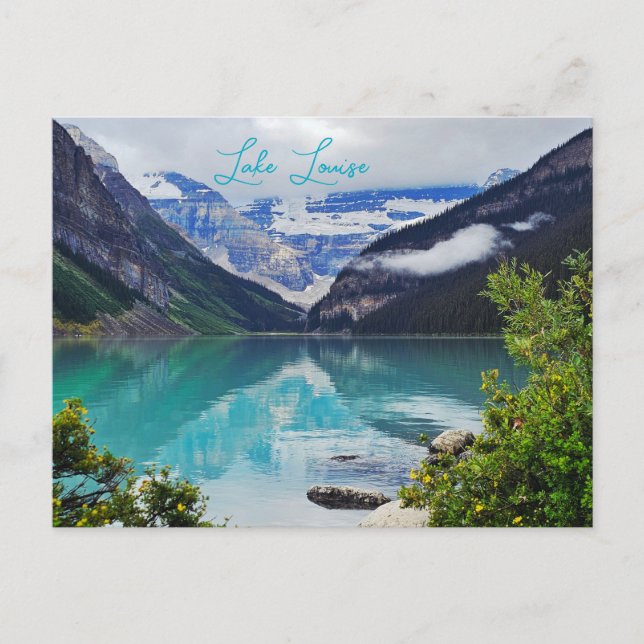 Lake Louise Alberta Canadian Rockies Postcard (Front)