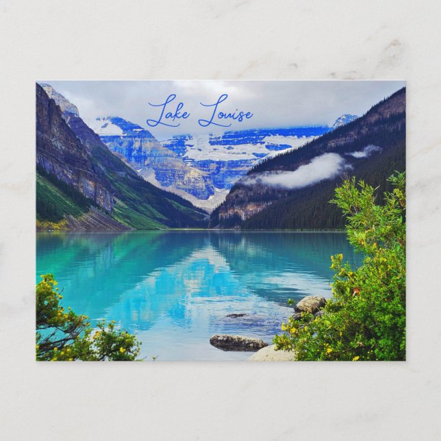 Lake Louise Alberta Canadian Rockies Postcard (Front)