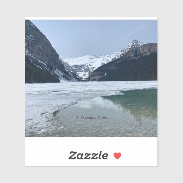 Lake Louise, Alberta Canadian Rockies Sticker (Sheet)