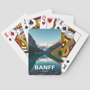 Lake Louise at Banff National Park Canada Poker Cards