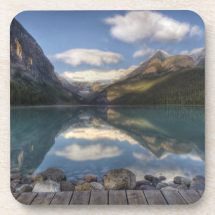 Lake Louise at sunrise, Banff National Park, Drink Coaster