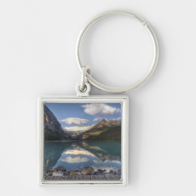 Lake Louise at sunrise, Banff National Park, Keychain (Front)
