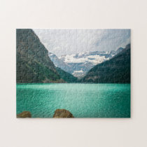 Lake Louise Banff Alberta. Jigsaw Puzzle