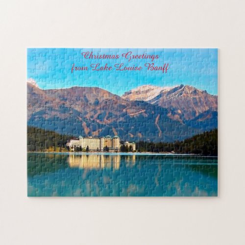Lake Louise Banff  Jigsaw Puzzle