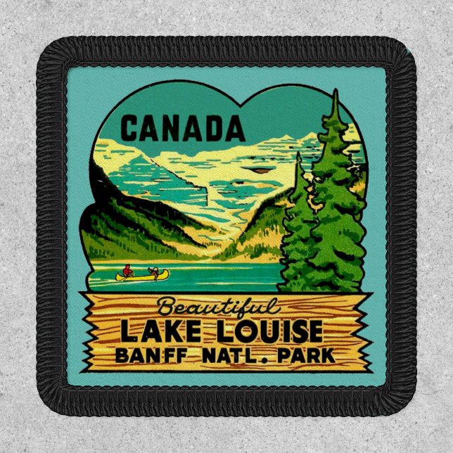 Lake Louise Banff National Park Canada  Patch (Front)
