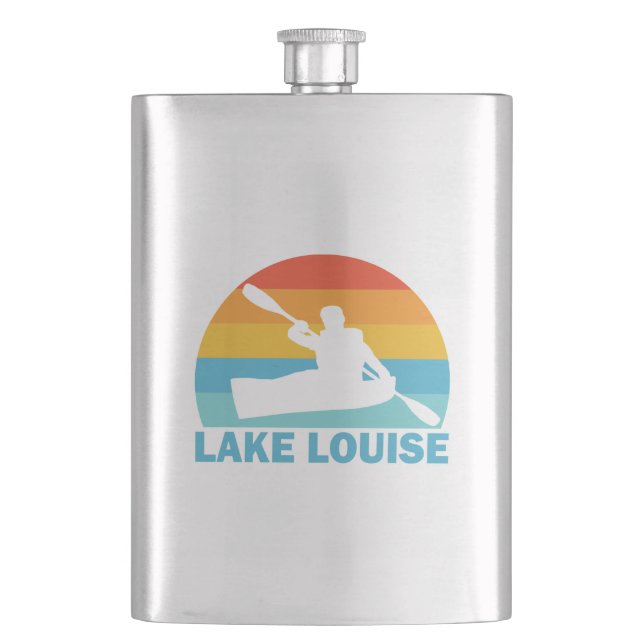 Lake Louise Banff National Park Kayak Flask (Front)