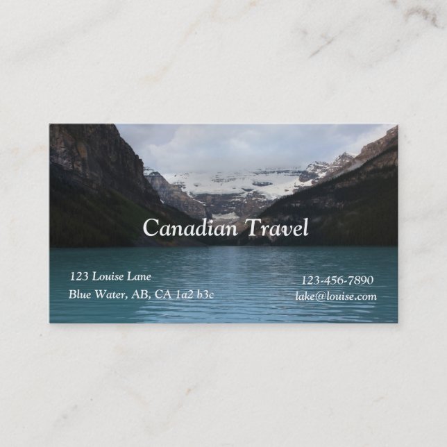 Lake Louise Business Card (Front)