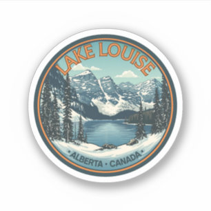 Lake Louise Canada Travel Gift Banff National Park Sticker