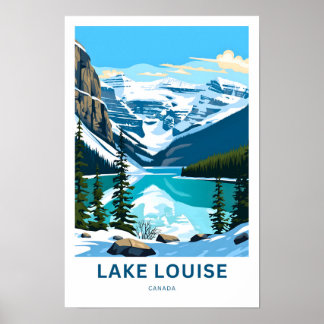 Lake Louise Canada Travel Print