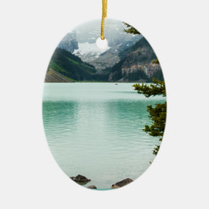 Lake Louise Christmas ornament
