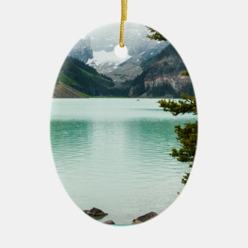 Lake Louise Christmas ornament