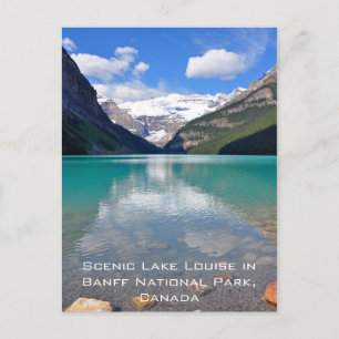 Lake Louise in Banff National Park Postcard