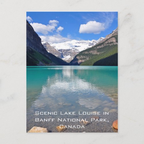 Lake Louise in Banff National Park Postcard