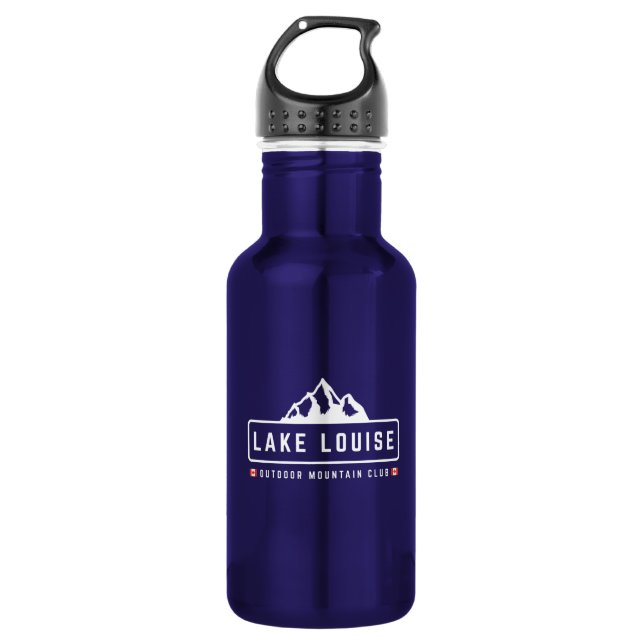 Lake Louise Outdoors Stainless Steel Water Bottle (Front)