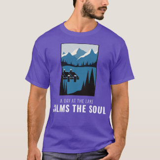 lake lover fishing boating 1 T-Shirt