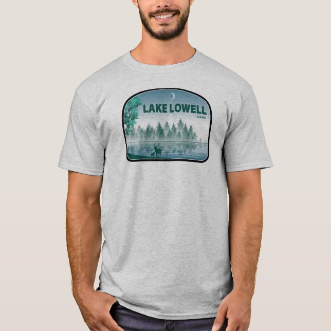 Lake Lowell Idaho Deer T-Shirt (Front)