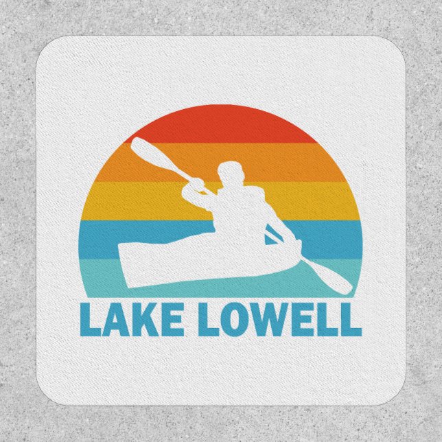 Lake Lowell Idaho Kayak Patch (Front)