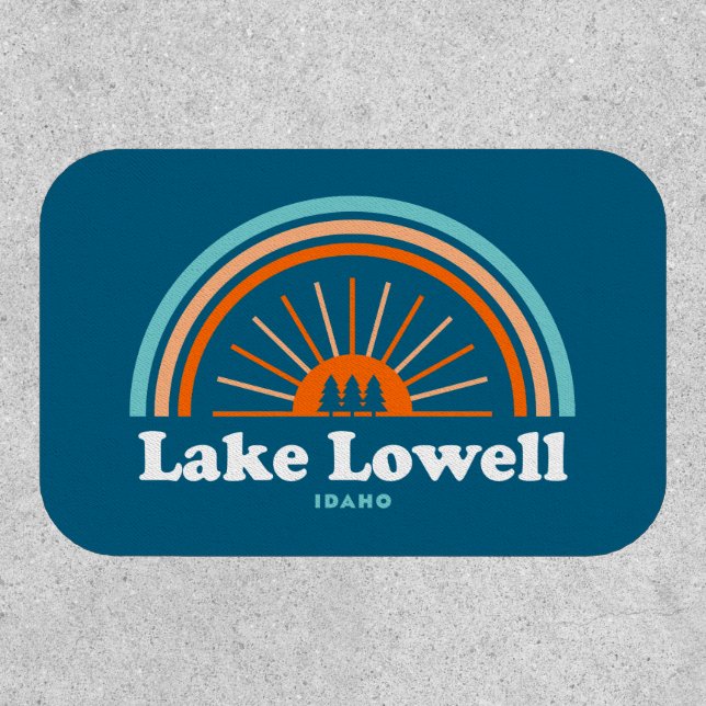 Lake Lowell Idaho Rainbow Patch (Front)