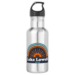 Lake Lowell Idaho Rainbow Stainless Steel Water Bottle