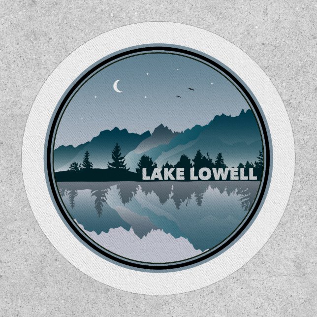 Lake Lowell Idaho Reflection Patch (Front)