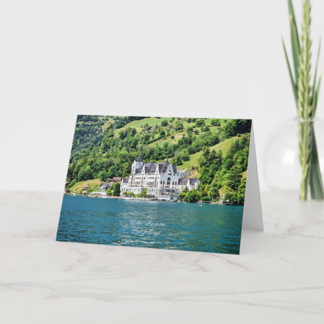 Lake Lucerne, Switzerland Card (Front)