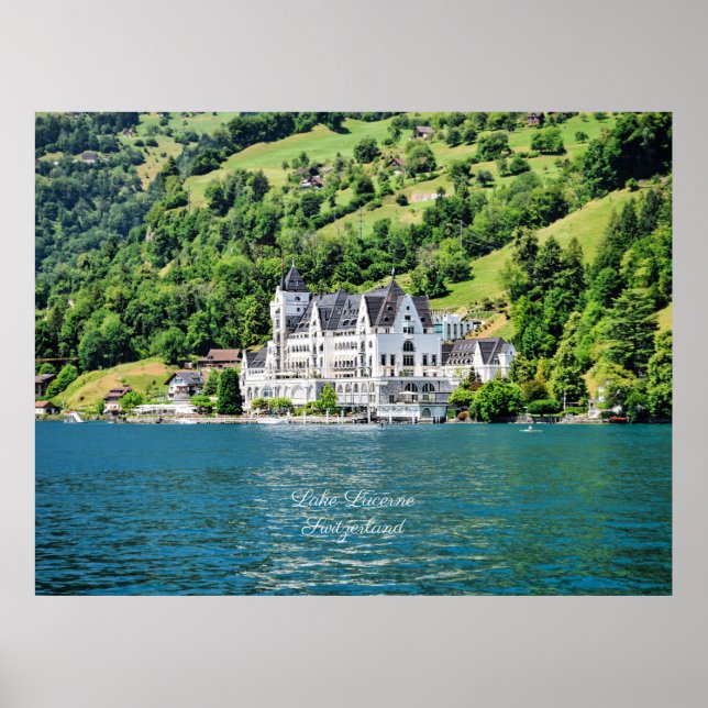 Lake Lucerne, Switzerland Poster (Front)
