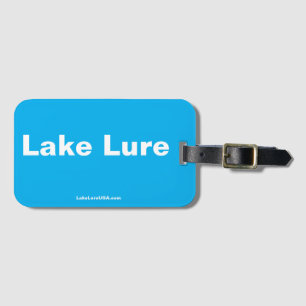 Lake Lure Azure Luggage Tag