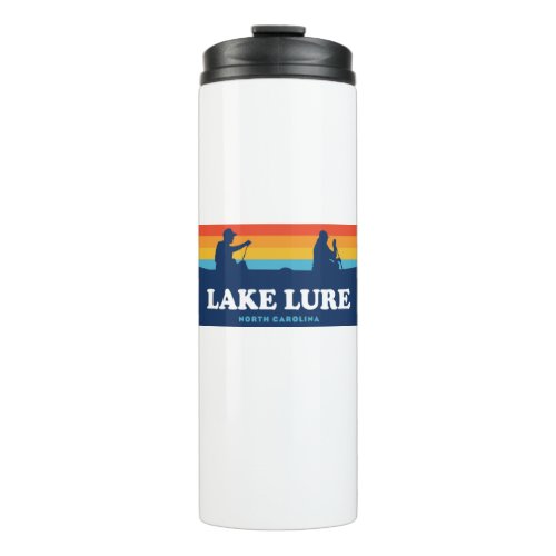 Lake Lure North Carolina Canoe Thermal Tumbler