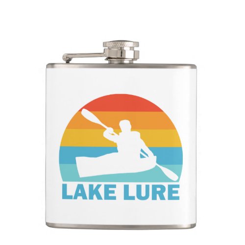 Lake Lure North Carolina Kayak Flask
